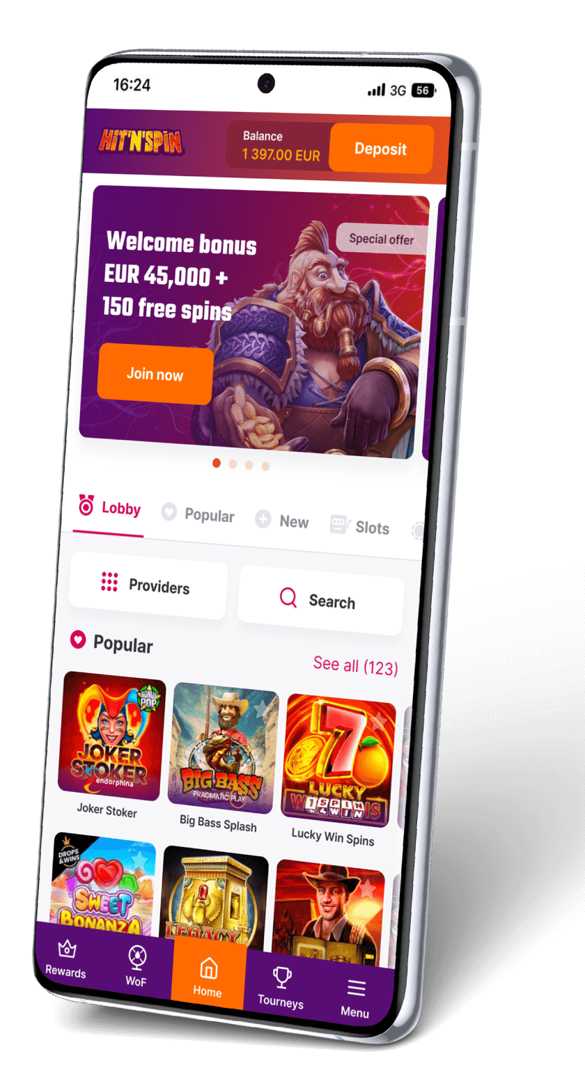 HitnSpin Casino mobile